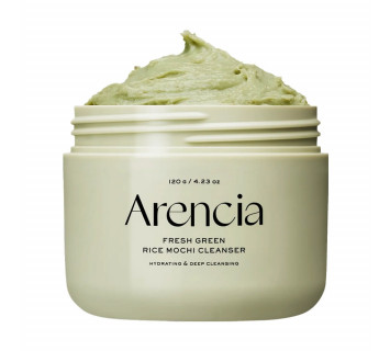 Arencia Fresh green rice mochi cleanser очищающее средство с зелёным чаем и центеллой