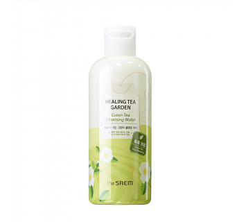 The Saem Healing tea garden green tea cleansing water ччищающая вода 300мл