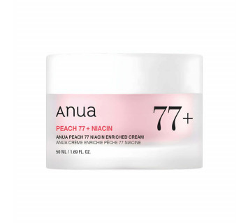 Anua Peach 77 niacin enriched интенсивный крем-пудинг для гладкой сияющей кожи 50мл