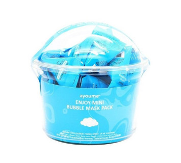 Ayoume Enjoy mini bubble пузырьковая очищающая маска 3г