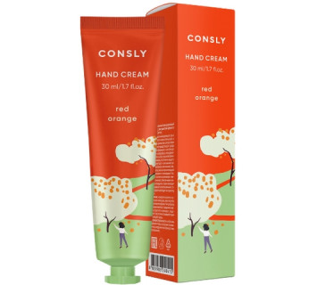 Consly Perfume hyaluron red orange парфюмированный гиалуроновый крем для рук с экстрактом красного апельсина 30мл