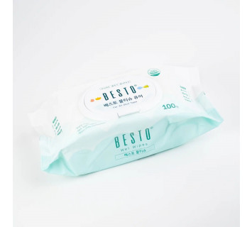 Sandokkaebi besto pure wet wipes влажные салфетки 100шт