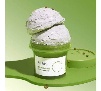 Beplain mung bean pore clay mask глиняная маска для сужения пор с бобами маш 120мл