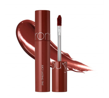 Rom&nd Juicy lasting tint тинт глянцевый для губ №20 Dark coconut