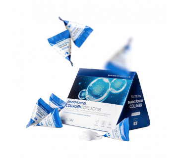 Farm Stay baking powder collagen pore скраб 7г