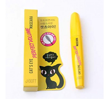 Jigot Cat’s eye perfect volume объемная тушь для ресниц 12мл
