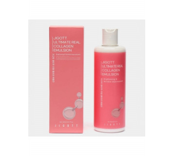 Jigott Ultimate real collagen антивозрастная эмульсия с коллагеном 300мл