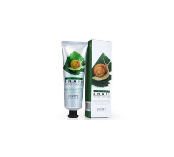 Jigott Real moisture snail крем для рук с муцином улитки 100мл