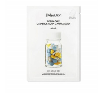JM Solution derma care ceramide aqua capsule mask маска с керамидами
