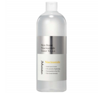 JM solution skin boost niacinamide toner XL 1.0 отбеливающий тонер-бустер с ниацинамидом 600мл