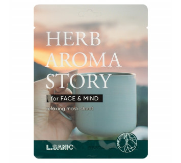 L.Sanic herb aroma story маска тканевая с экстрактом бергамота и эффектом ароматерапии