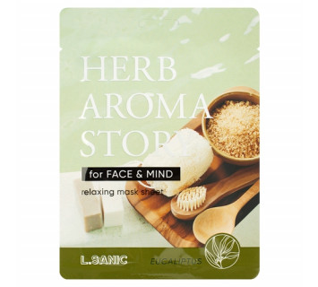 L.Sanic herb aroma story маска тканевая с экстрактом эвкалипта и эффектом ароматерапии