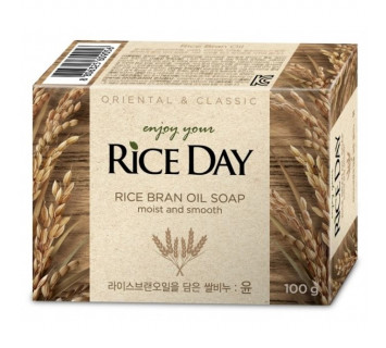 LION rice day soap smooth парфюмированное туалетное мыло с мягким маслом рисовых отрубей 100г