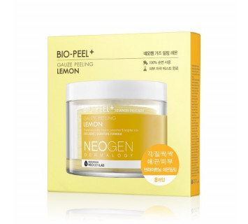 Neogen dermalogy bio-peel gauze peeling lemon пилинг-пэды с лимоном для сияния кожи 1шт