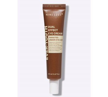 Nine Less ever-youth dual effect подтягивающий крем вокруг глаз 20мл