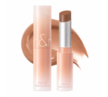 Rom&nd glasting melting balm оттеночный бальзам для губ 10. Nu beige