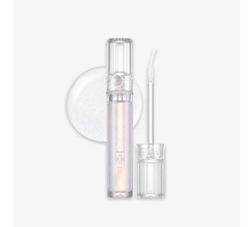 Rom&Nd glasting water gloss 00 meteor track сияющий прозрачный блеск для губ