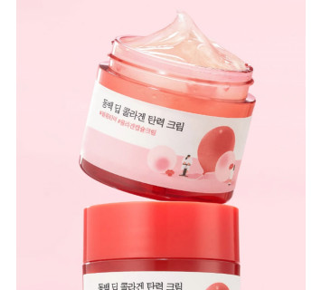 Round Lab camellia deep collagen firming укрепляющий коллагеновый крем с камелией 50мл