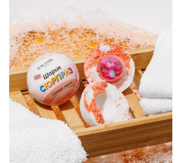 Savonry бомбочка-сюрприз Сочный персик