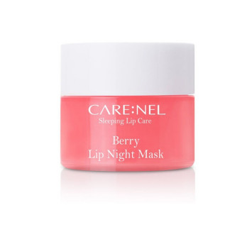 CARE:NEL маска ночная для губ с ягодами berry lip night mask 5g