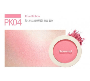The Saem saemmul классические одноцветные румяна PK04