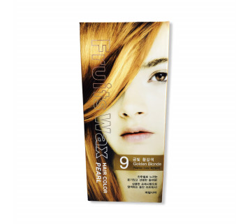 Welcos fruits wax pearl hair color краска для волос 09 golden blonde