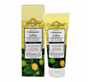 Grace Day пенка для умывания с экстрактом лимона и каламанси Real fresh calamansi & lemon 100ml