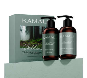 Kamali pachouli набор из крема для тела и геля для душа 250мл+250мл