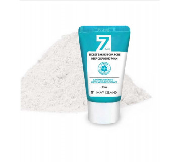 May Island 7 days secret baking soda pore deep пенка для глубокого очищения 30мл