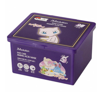 JM solution easy care amino acid mask pokemon набор тканевых масок с аминокислотами, 30шт