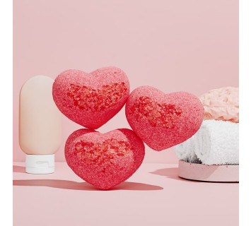 Savonry сердечко соляное для ванны с маслами и солью - Магнолия