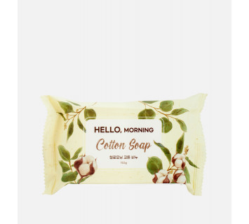 Hello Morning soap cotton мыло - хлопок 127г