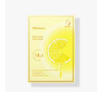 JM solution from Italy vita mask маска с экстрактом сицилийского лимона