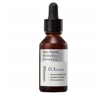 JMsolution skin boost retinol 0.1 serum 1.0 омолаживающая сыворотка-бустер с 0,1% ретинола 30мл