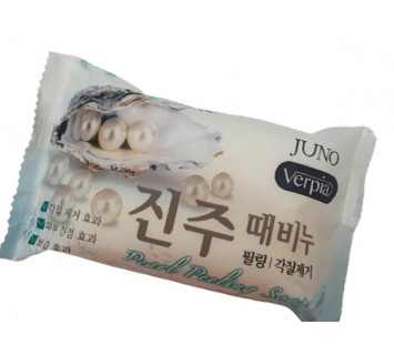 Verpia мыло-пилинг для лица и тела с экстрактом жемчуга 150г