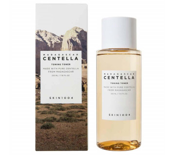 SKIN1004 Madagascar centella toning toner мягкий отшелушивающий тоник с центеллой 210мл