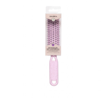 Solomeya detangler hairbrush for wet&dry hair pastel lilac расческа для распутывания сухих и влажных волос