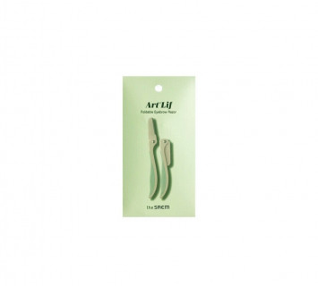 The Saem art'lif foldable eyebrow razor безопасная бритва для бровей, 2шт
