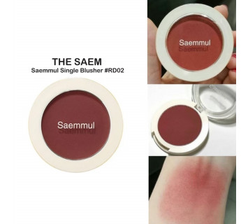 The Saem saemmul классические одноцветные румяна RD02