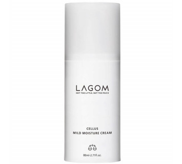 Lagom cellus mild moisture cream лёгкий увлажняющий крем с мочевиной 80мл
