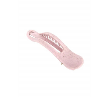 Solomeya straw banana hair clip pink крабик для волос из натуральной пшеницы в форме банана