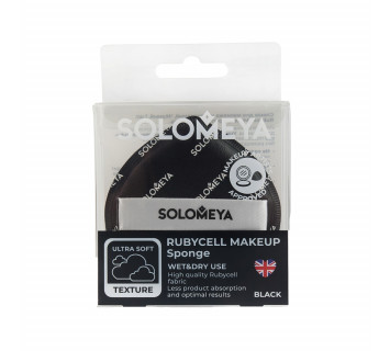 Solomeya rubycell makeup sponge спонж для макияжа каплевидный - черный