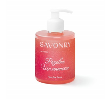 Savonry гель для душа - Розовое шампанское 300мл
