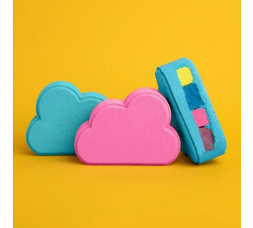 DUSHA радужная бомбочка - облако, 1шт