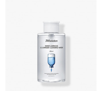JM solution water luminous SOS ringer cleansing water вода для снятия макияжа 500мл