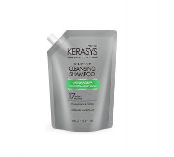 KeraSys Scalp balancing  Шампунь лечение кожи головы (для нормальной кожи головы) 500мл