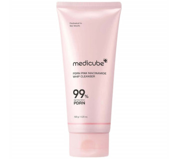 Medicube PDRN pink niacinamide whip cleanser пенка для умывания 120г