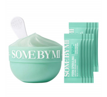 Some By Mi spirulina PDRN soothing sherbet mask успокаивающая маска 1г