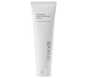 Arocell Collagen deep cleansing foam коллагеновая пенка для глубокого очищения 120мл