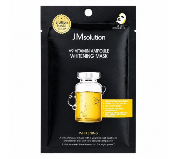 Jm Solution V9 vitamin ampoule whitening mask тканевая маска с витамином